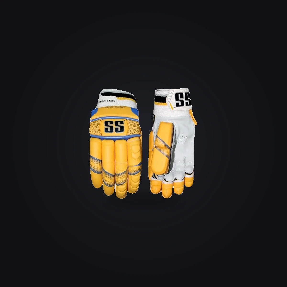 SS Batting Gloves IPL Series Yellow