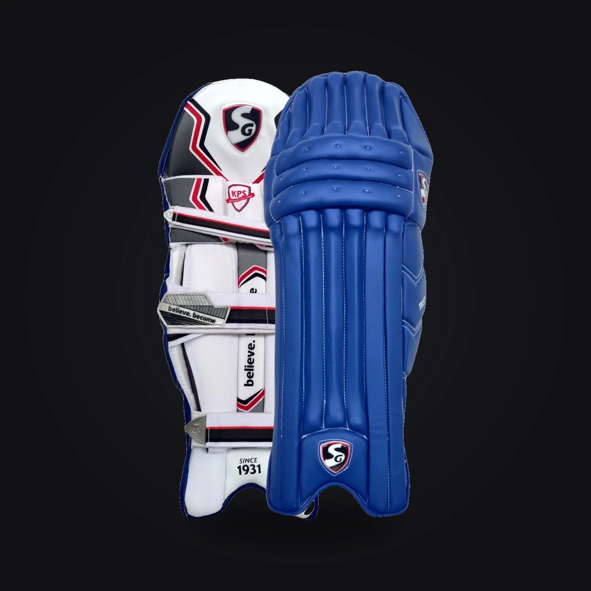 SG Test Batting Legguard Youth RH (Blue)